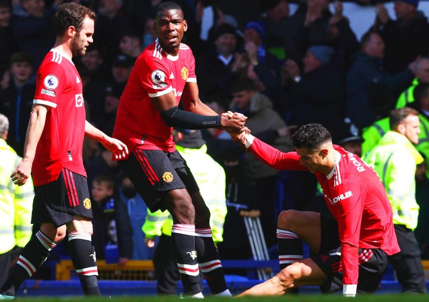 Cristiano Ronaldo (37 de ani) a părăsit terenul plin răni de după eșecul suferit de Manchester United, scor 0-1, în deplasarea cu Everton.