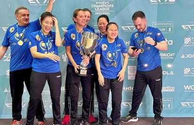 Eliza Samara a câștigat pentru a treia oară Liga Campionilor la tenis de masă!