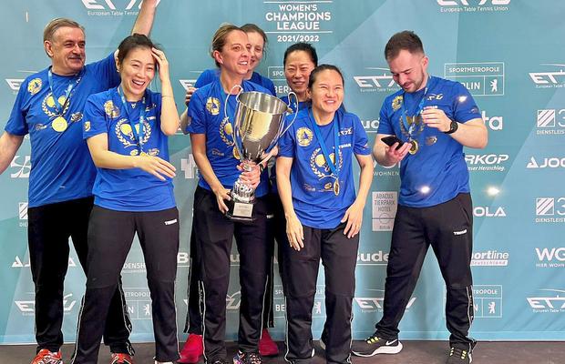 Eliza Samara a câștigat pentru a treia oară Liga Campionilor la tenis de masă!
