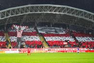 UTA - Rapid, într-o atmosferă senzațională » Stadion plin și o scenografie „furată” de la Tudor Chirilă: „Măcar o dată în viață”