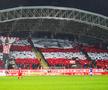 Meciul dintre UTA și Rapid, din runda cu numărul 4 a play-out-ului Ligii 1, se joacă în fața unui stadion plin până la refuz.