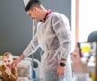 Rapidiștii le-au făcut o bucurie copiilor internați în Spitalul Județean din Arad, în ziua duelului cu UTA