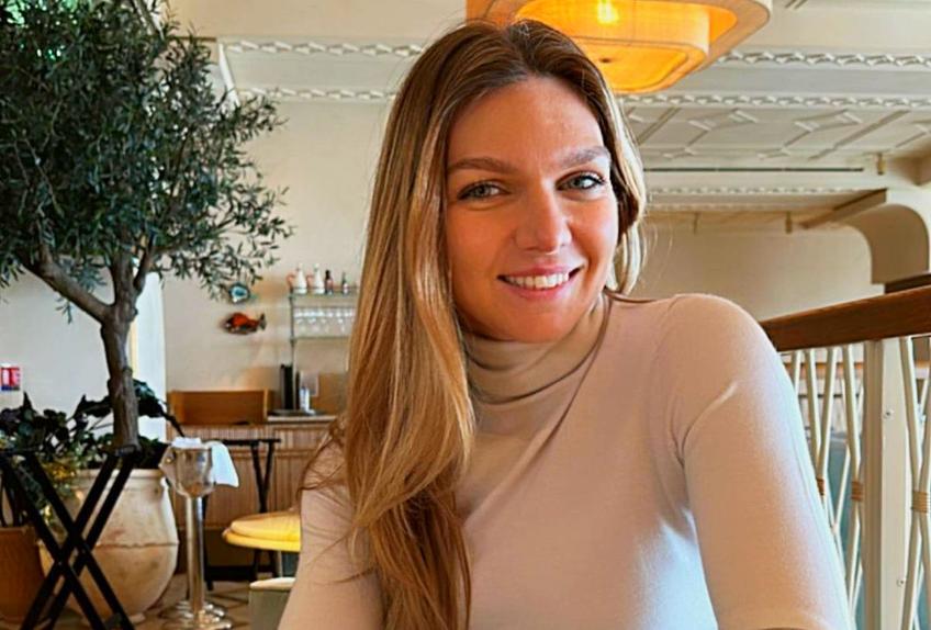Florin Gardoș (34 de ani) s-a fotografiat astăzi alături de Simona Halep (31 de ani, 26 WTA).
