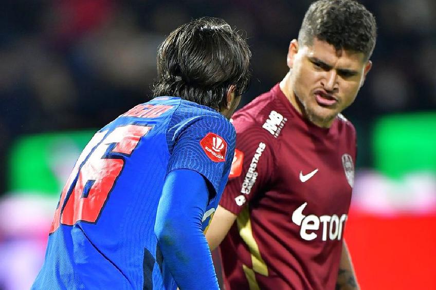 Încrâncenarea derby-ului CFR - FCSB / foto: Cristi Preda (GSP)