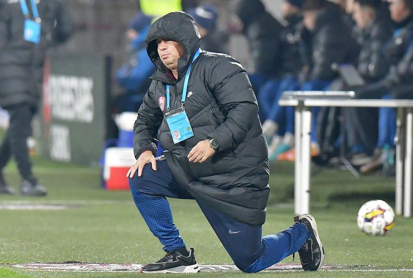 Dan Petrescu, în CFR Cluj - FCSB // foto: Cristi Preda, GSP