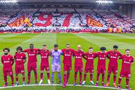 Moment impresionant pe Anfield » Tot stadionul a „împietrit” înainte de Liverpool - Arsenal