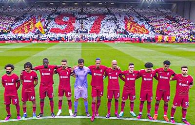 Moment impresionant pe Anfield » Tot stadionul a „împietrit” înainte de Liverpool - Arsenal
