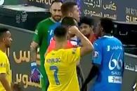 Cristiano „a luat foc”! Gata să-l pocnească pe arbitru cu pumnul!