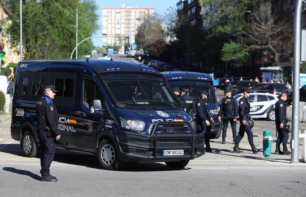 Imagini de impact de la „Santiago Bernabeu” » Amenințare teroristă, înainte de Real Madrid - Manchester City