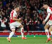 Arsenal și Bayern au remizat, scor 2-2, în prima manșă a sferturilor de finală din Liga Campionilor.