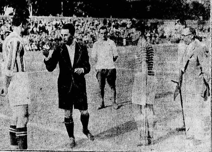 Imagine de la celebrul Panathinaikos - Olympiacos din 1930 Foto: Sport-fm.gr