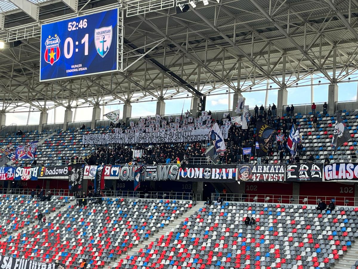 Steaua - Voluntari 3-2 » Plânge Nețoiu: echipa cu buget „no limit”, executată în Ghencea în 20 de minute. Clasamentul în play-off Liga 2