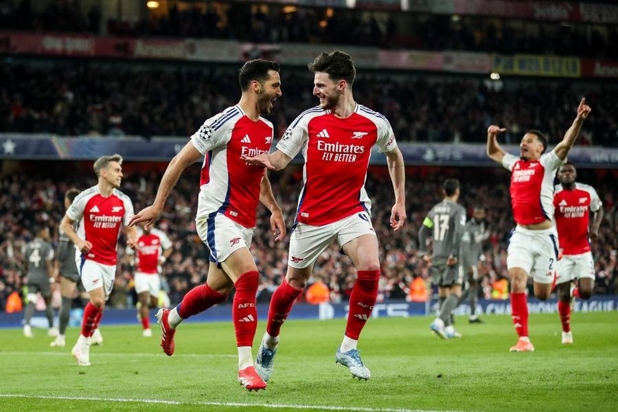 Victoria lui Arsenal cu Real Madrid, scor 3-0, a stabilit clar că Premier League va da minimum 5 echipe în ediția viitoare a Ligii Campionilor/ foto Imago Images Schimbare spectaculoasă a șanselor pentru câștigarea trofeului » Pe ce loc se află demolatoarea campioanei!