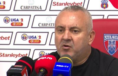Mihai Iosif, revoltat de situația Stelei, după eșecul din Ghencea: „Să fie în play-off doar echipe cu drept de promovare!”