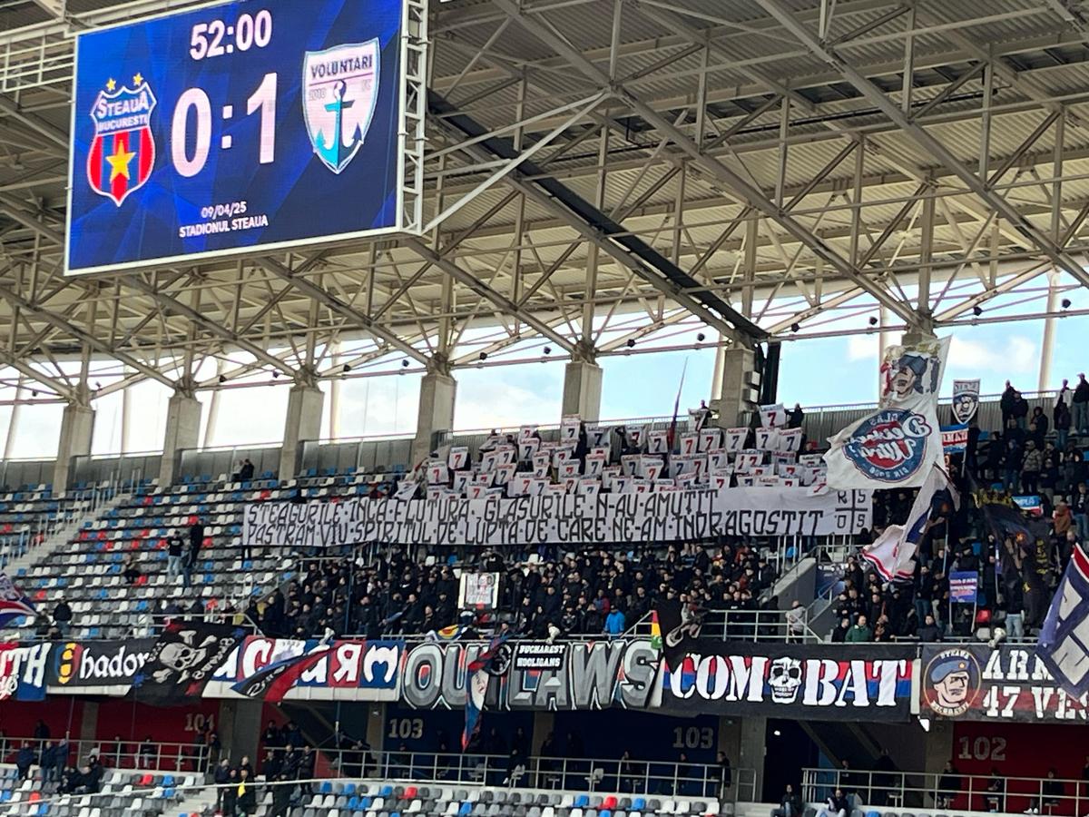 Imagini înainte de Steaua - Voluntari