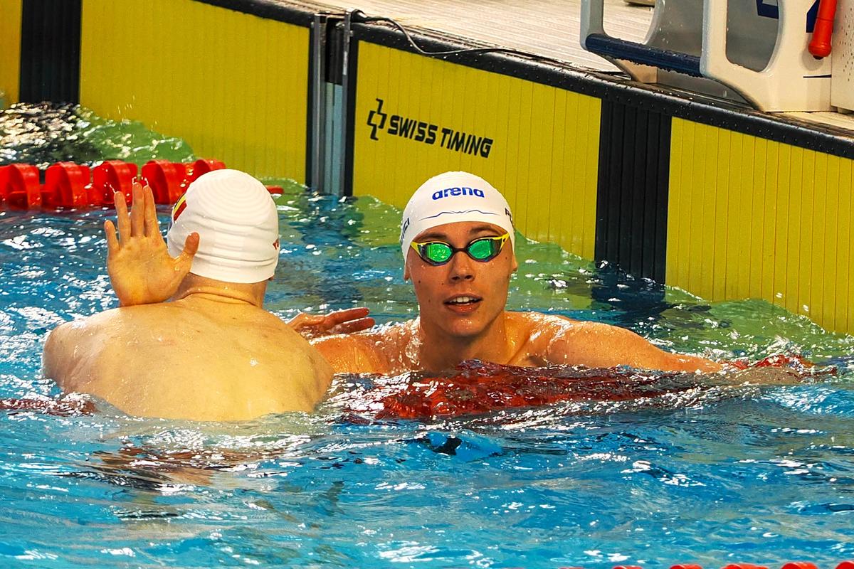 David Popovici- record la 50 m liber