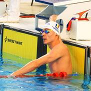 David Popovici la finalul probei de 50 m liber  la Campionatele Naționale de la Otopeni  FOTO Roxana Fleșeru