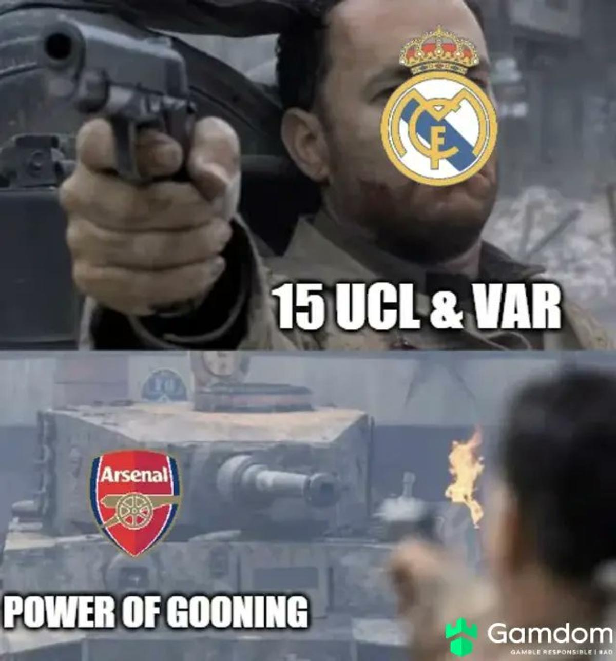 Cele mai tari meme-uri, după Arsenal - Real Madrid 3-0 » Toată lumea râde de „galactici”