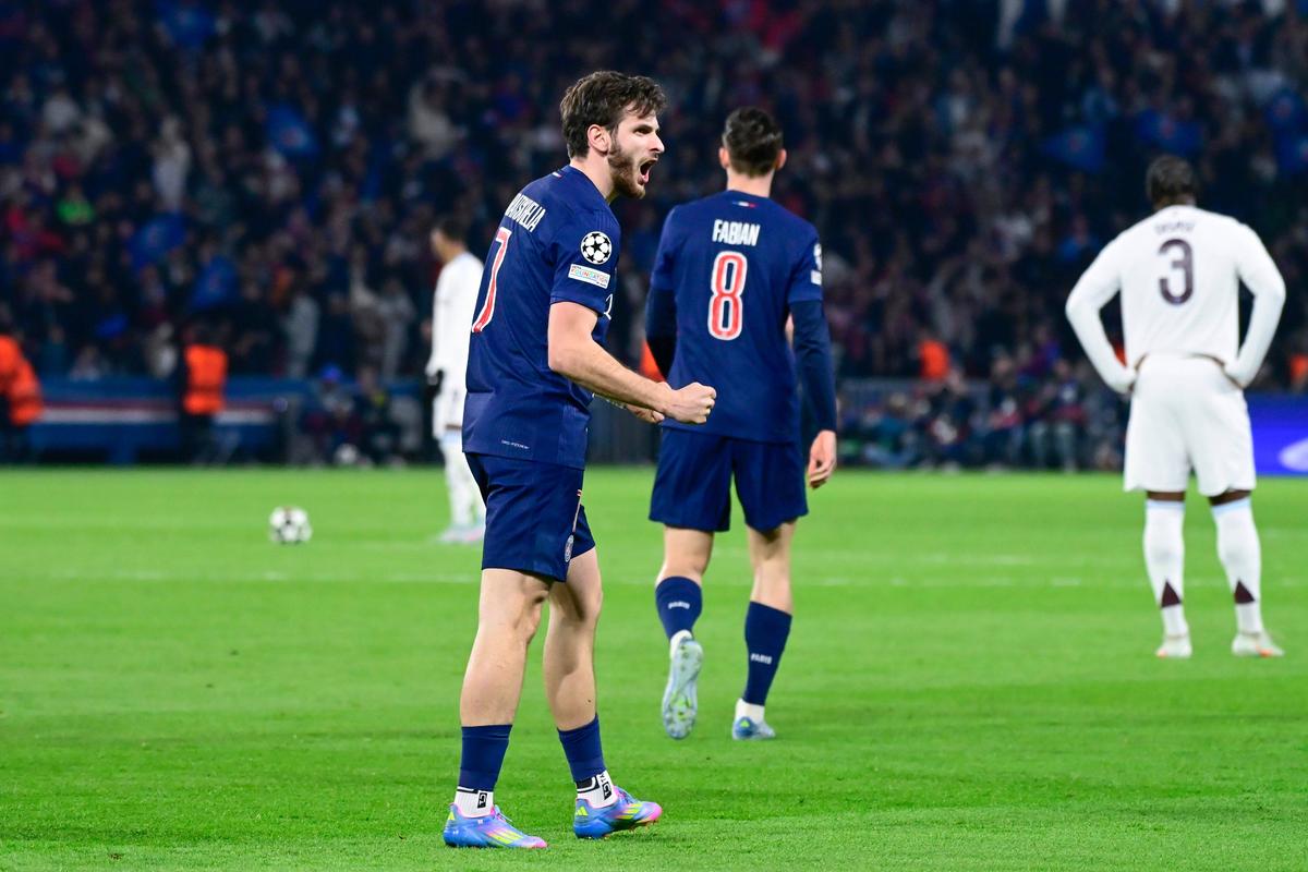 PSG, cu un pas în semifinalele Ligii Campionilor, după 3-1 cu Aston Villa pe Parc des Princes