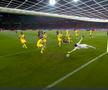 Golul lui Raphina din Barcelona - Borussia Dortmund, foto: captură Prima Sport