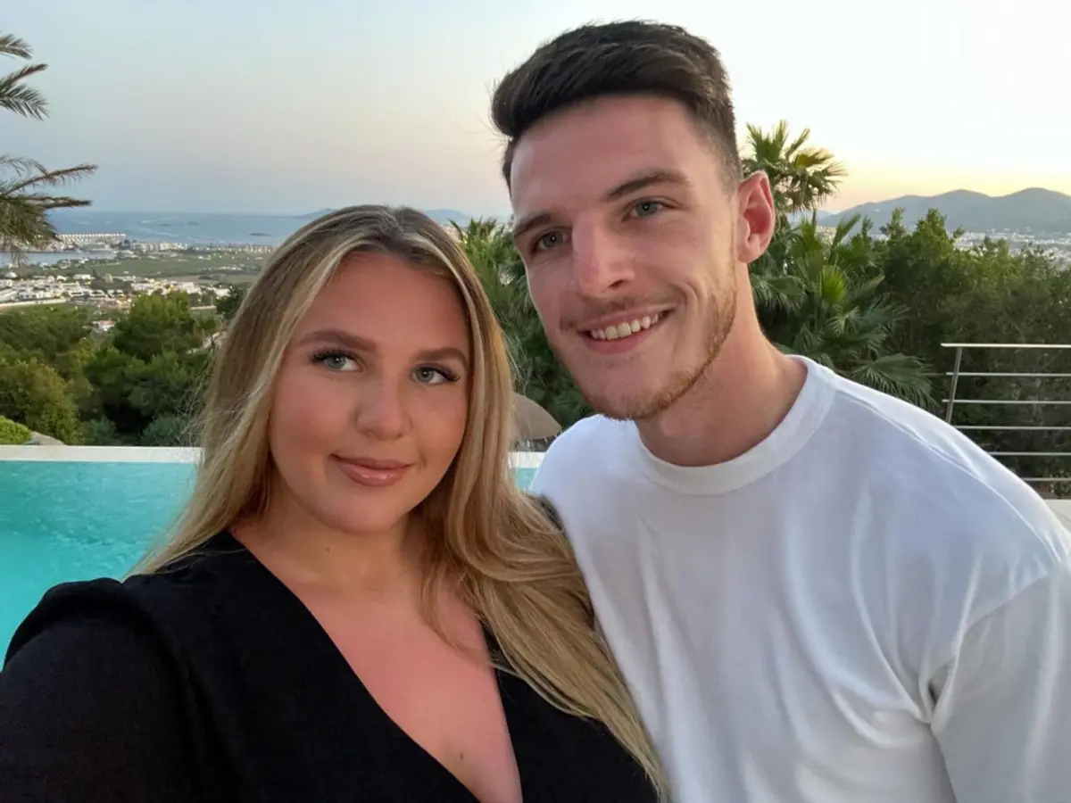 Declan Rice și Lauren Fryer