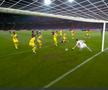 Golul lui Raphina din Barcelona - Borussia Dortmund, foto: captură Prima Sport