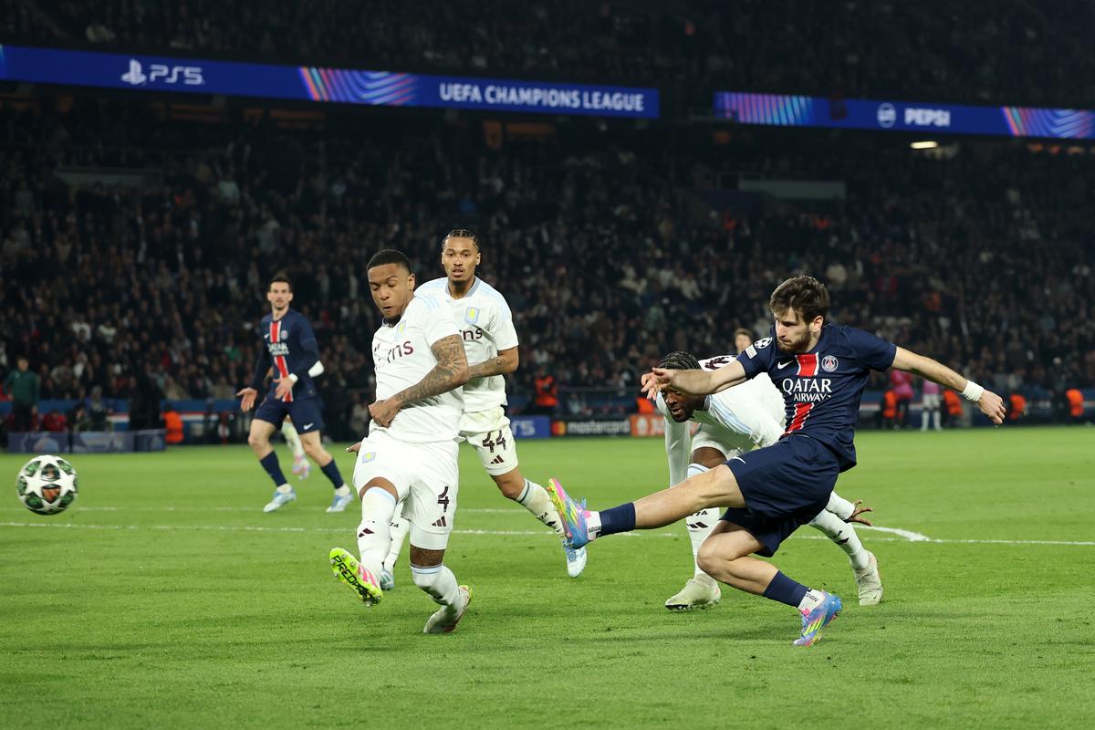 PSG, cu un pas în semifinalele Ligii Campionilor, după 3-1 cu Aston Villa pe Parc des Princes