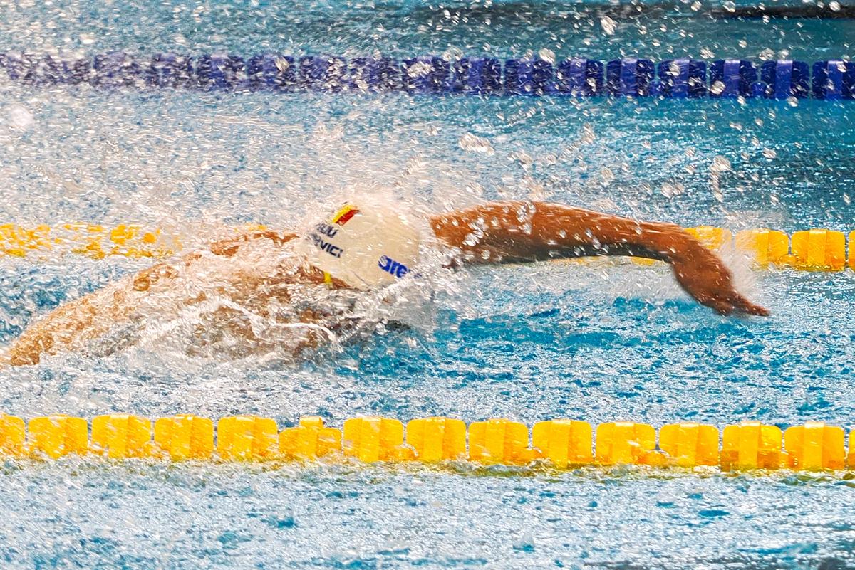 David Popovici- record la 50 m liber