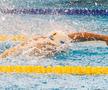 David Popovici în acțiune la Campionatele Naționale de la Otopeni în proba de 50 m liber FOTO Roxana Fleșeru