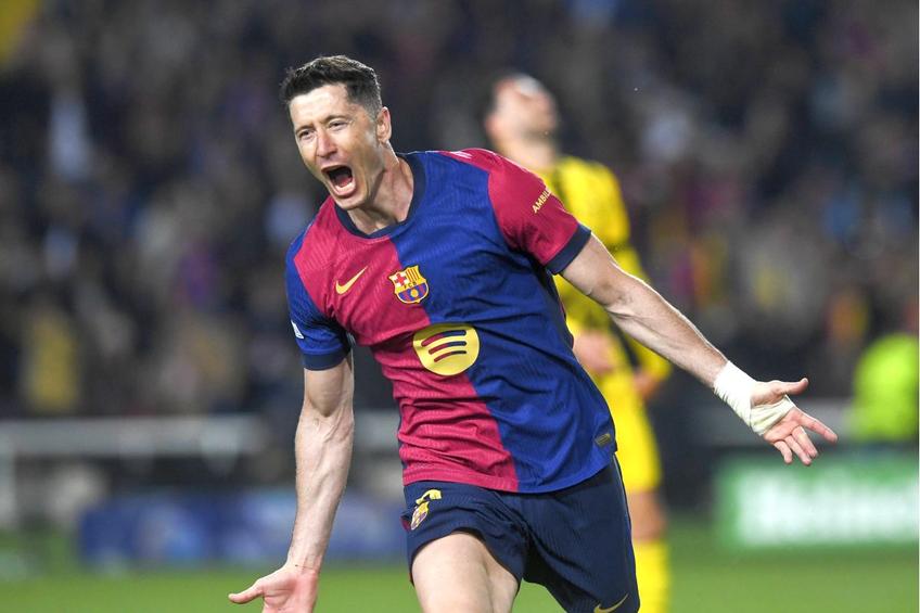 Robert Lewandowski, în Barcelona - Dortmund 4-0, foto: Imago Images