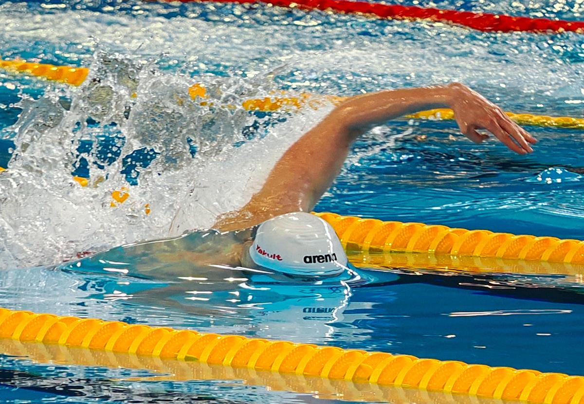 David Popovici- record la 50 m liber