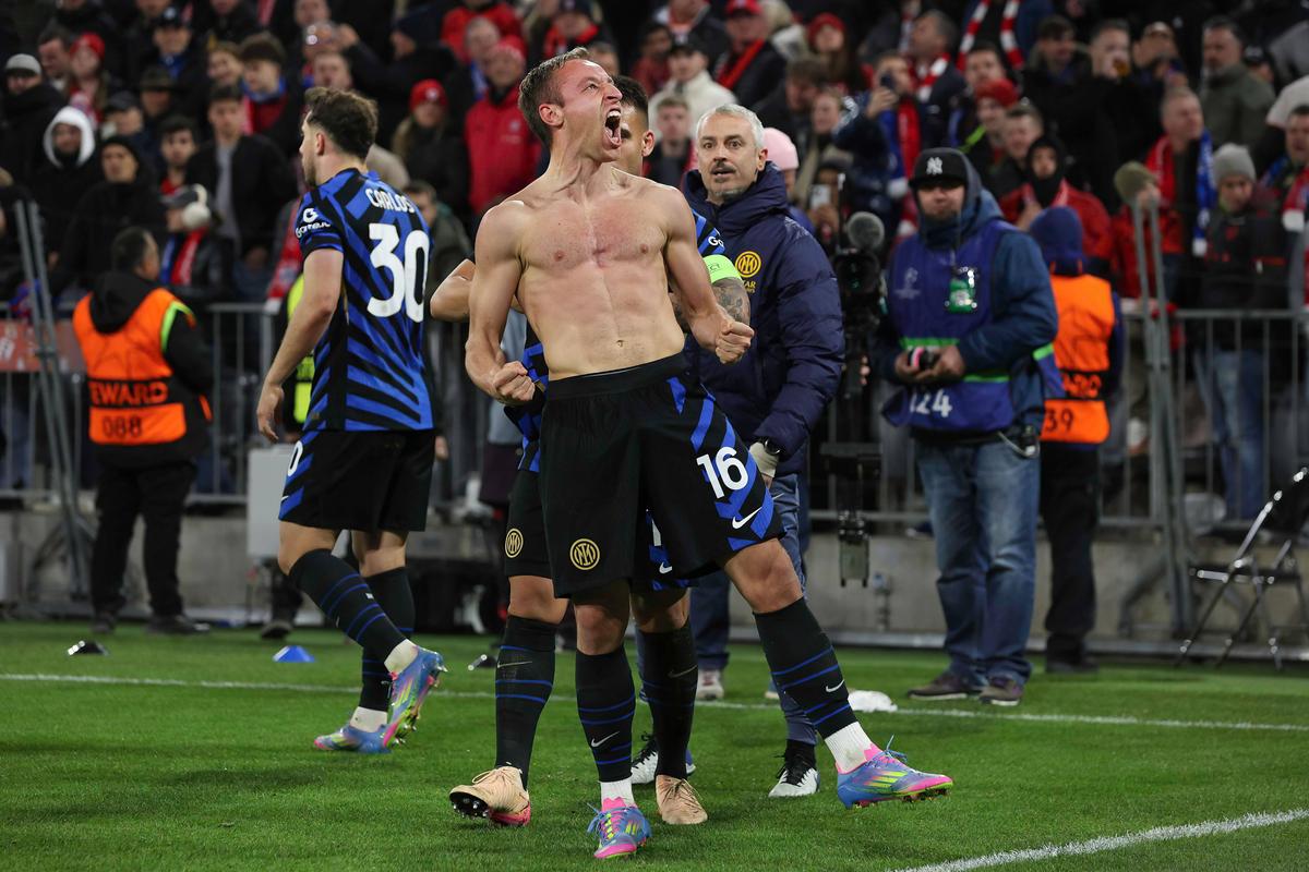 Davide Frattesi, după ce a dat gol cu Bayern