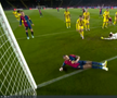 Golul lui Raphina din Barcelona - Borussia Dortmund, foto: captură Prima Sport