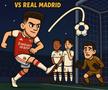 Cele mai tari meme-uri, după Arsenal - Real Madrid 3-0 » Toată lumea râde de „galactici”