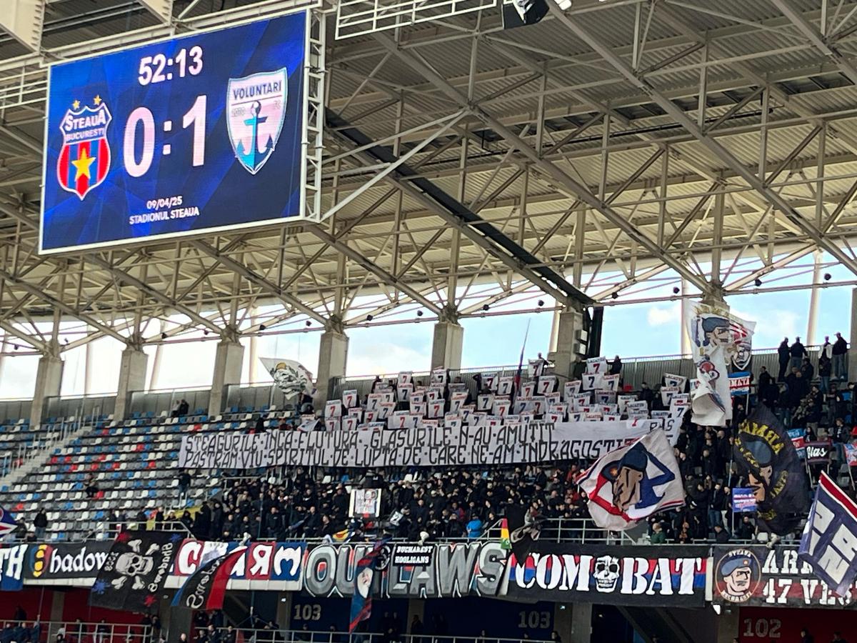 Imagini înainte de Steaua - Voluntari