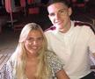 Declan Rice și Lauren Fryer, foto: X