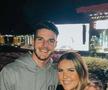 Declan Rice și Lauren Fryer, foto: X