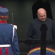 Traian Băsescu, la priveghiul lui Mircea Lucescu