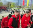 Delegația lui Dinamo, la sicriul lui Mircea Lucescu/ foto Cristi Preda (GSP)