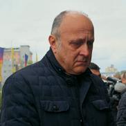 Dan Șucu, în lacrimi la catafalcul lui Lucescu, foto: GSP