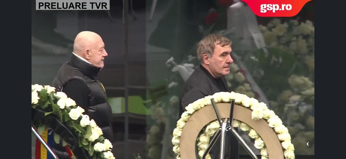 Hagi, la a doua zi de priveghi de la Arena Națională