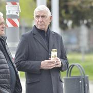 A doua zi de priveghi în memoria lui Mircea Lucescu  / foto Cristi Preda (GSP)