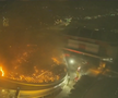 Incendiu la arena olimpică din Rio de Janeiro // capturi foto: X