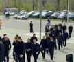 Jucătorii Rapidului la priveghiul lui Mircea Lucescu - 9 aprilie 2026/ foto Cristi Preda (GSP)