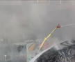 Incendiu la arena olimpică din Rio de Janeiro // capturi foto: X