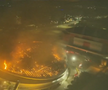 Incendiu la arena olimpică din Rio de Janeiro // capturi foto: X