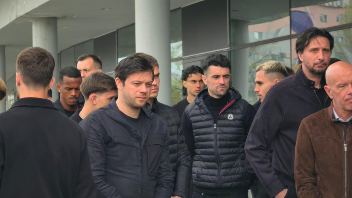 Șucu, în lacrimi la catafalcul lui Lucescu