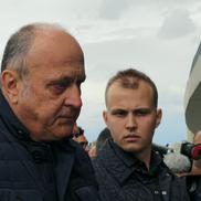 Dan Șucu, în lacrimi la catafalcul lui Lucescu, foto: GSP