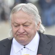 A doua zi de priveghi în memoria lui Mircea Lucescu - Dănuț Lupu, în lacrimi/ foto Cristi Preda (GSP)