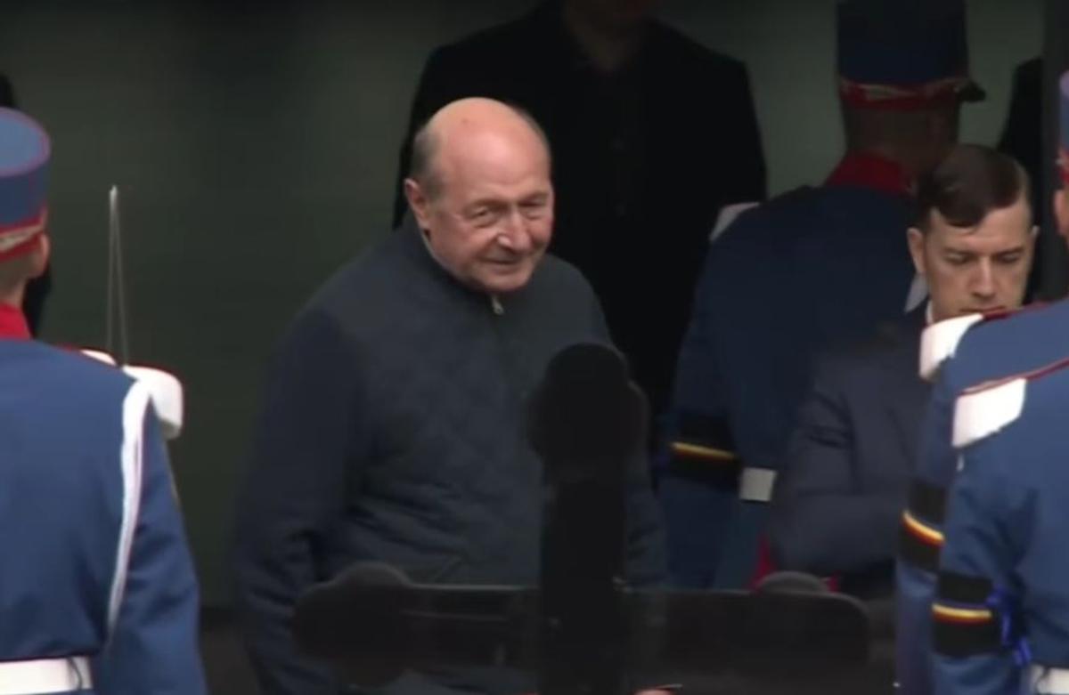 Traian Băsescu, la priveghiul lui Mircea Lucescu